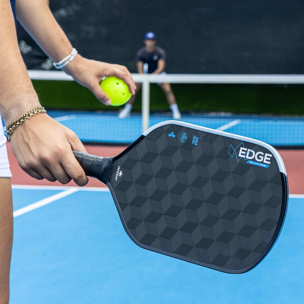 Modern pickleball paddle lifestyle example