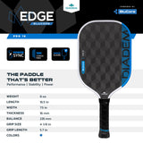 Diadem PIckleball Paddle - Edge BluCore Pro