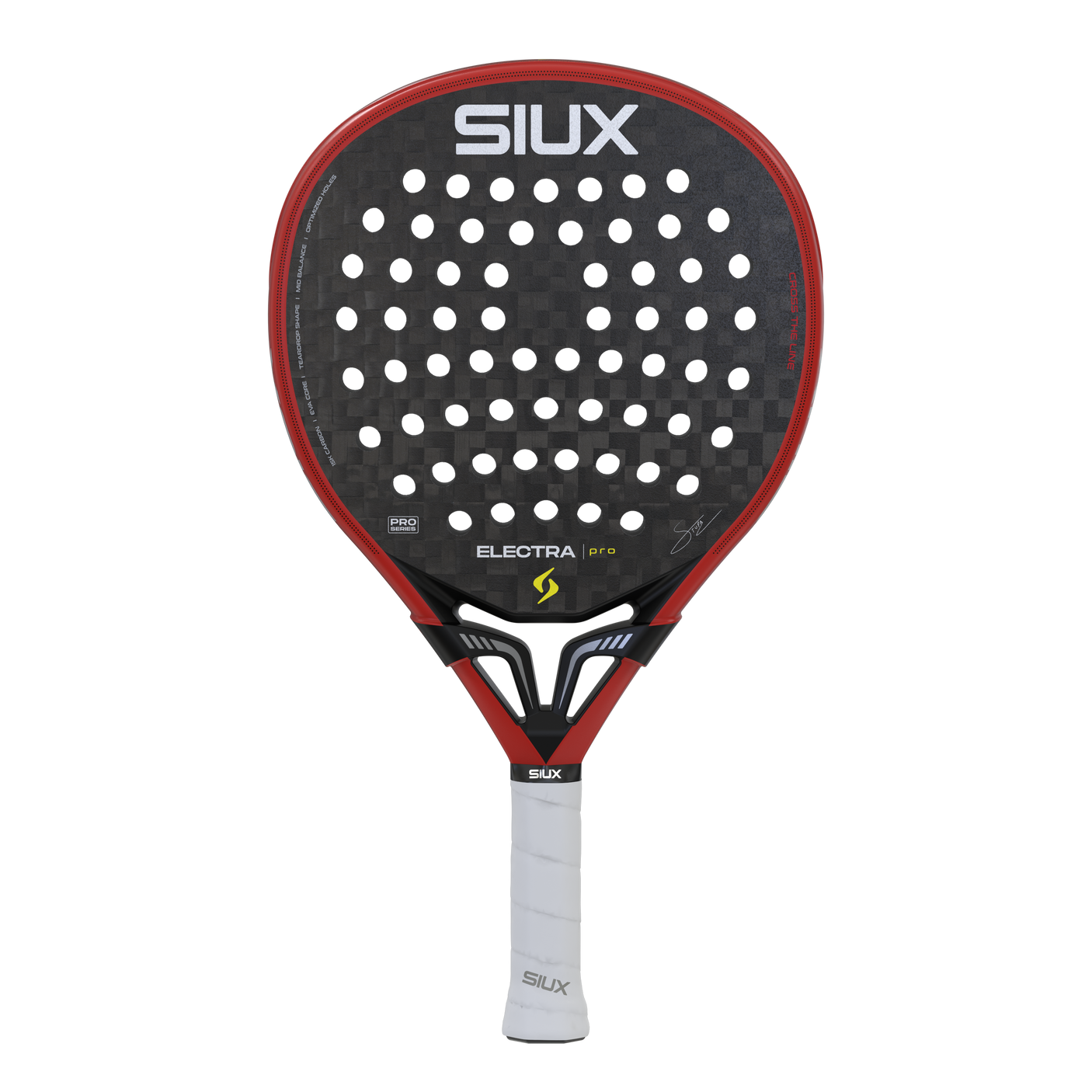 Pala de pádel Siux ST5 Electra Pro 2026 Rojo Fuego