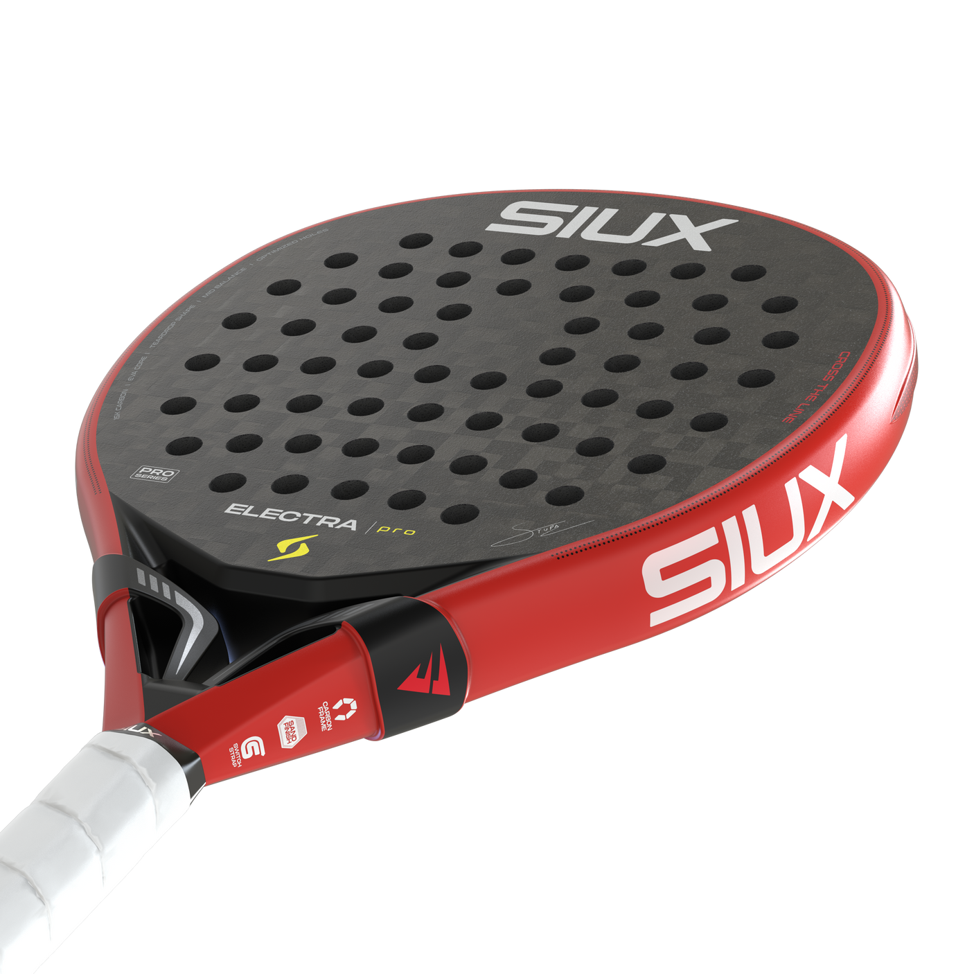 Pala de pádel Siux ST5 Electra Pro 2026 Rojo Fuego