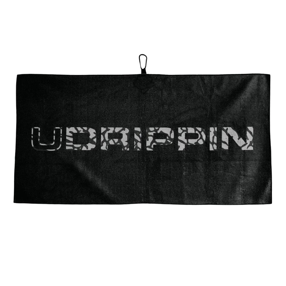 UDRIPPIN Elephant Print - Magnetic Microfiber Towel