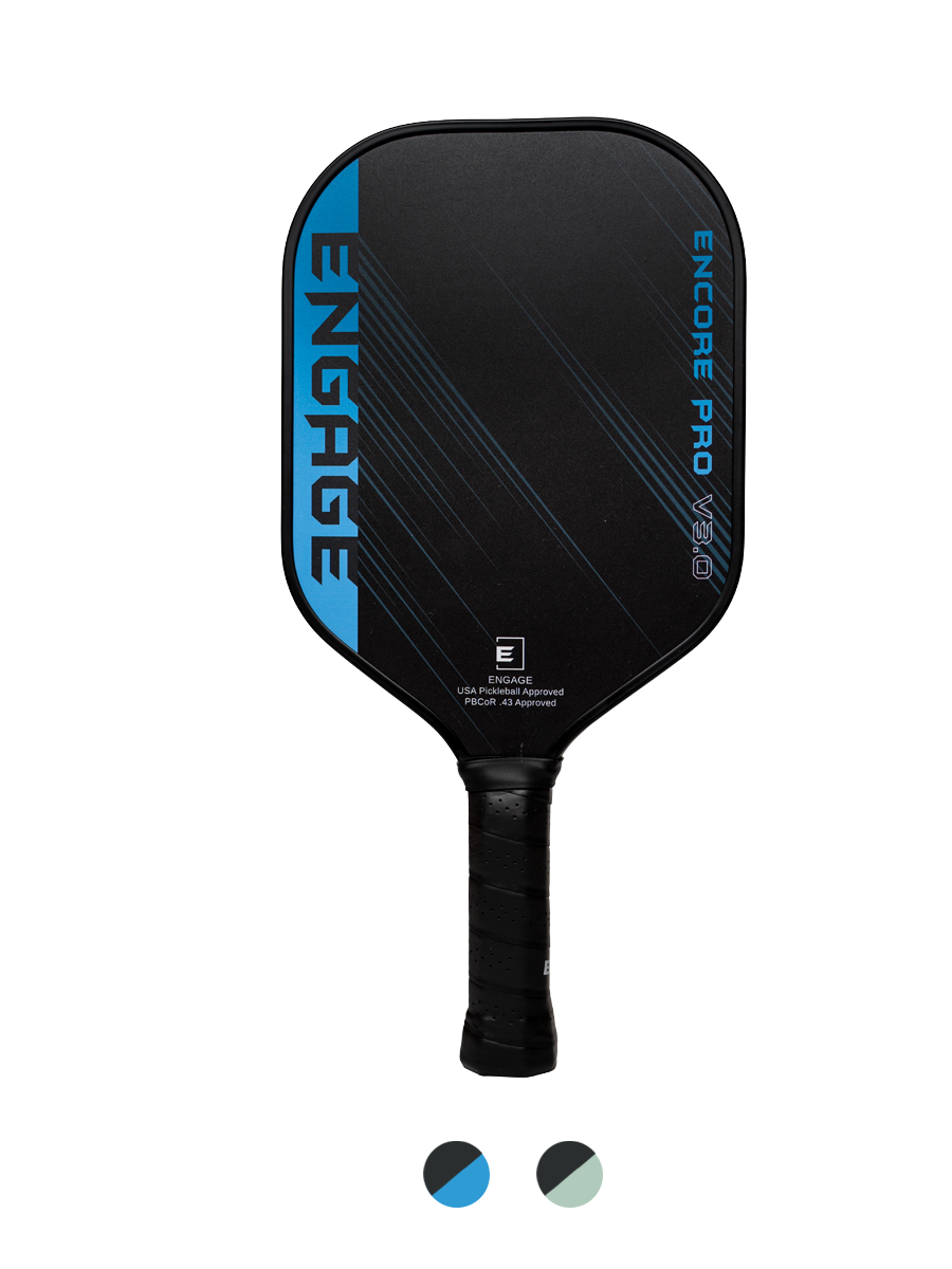 Pala de pickleball Engage Pickleball Encore Pro V3.0 | Piel de carbono auténtica