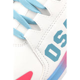 Osaka Kids Footwear Furo Play | White-Retro Blue-Raspberry