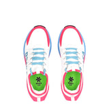 Osaka Kids Footwear Furo Play | White-Retro Blue-Raspberry