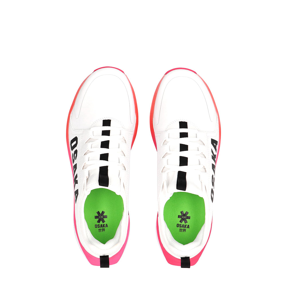 Osaka Footwear Furo Court | White-Raspberry