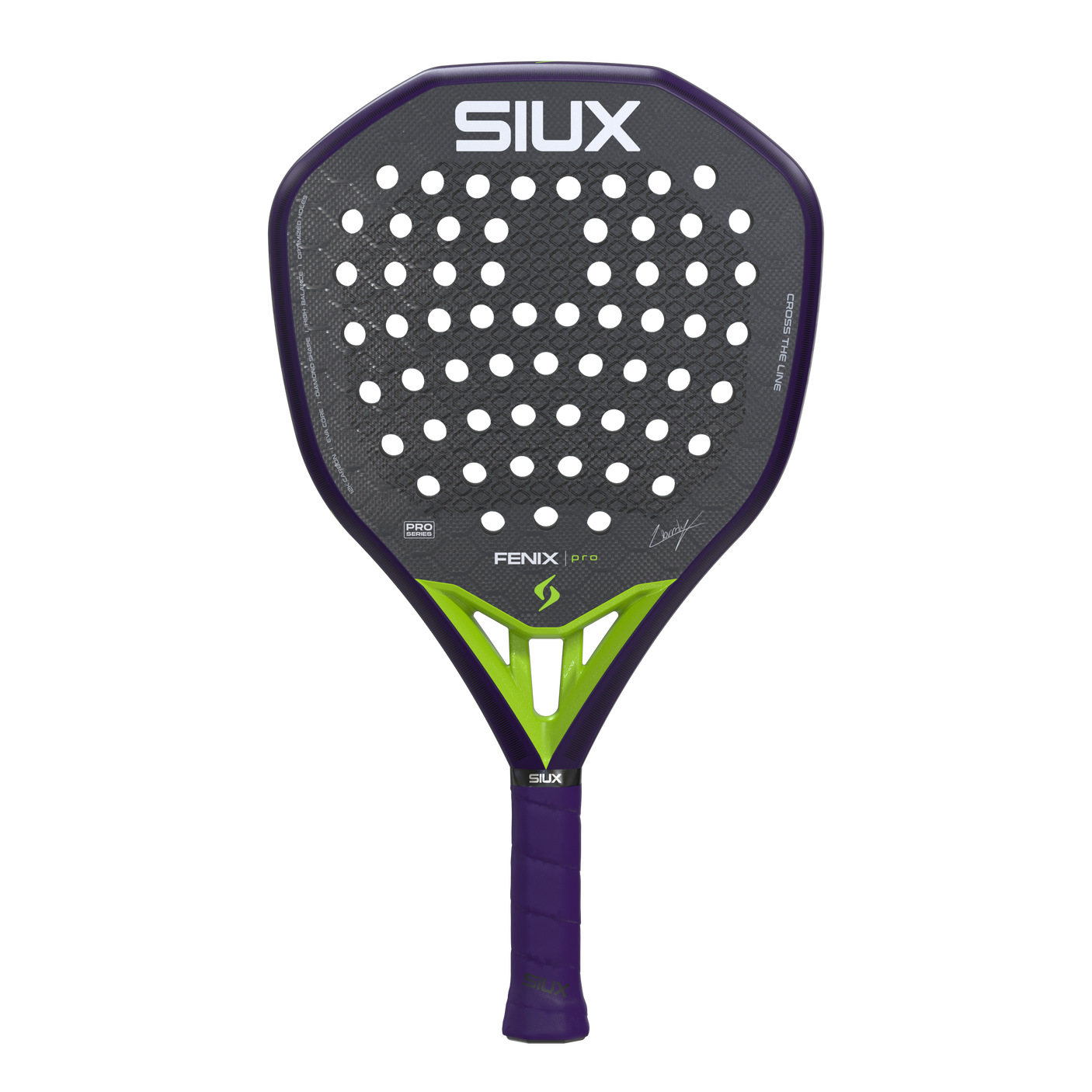 Siux Fenix Pro 2026 Padel Racket | Glow Purple