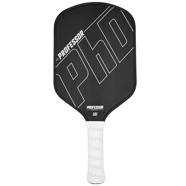 Professor Pickleball Paddle Black PhD 16mm