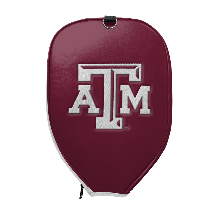 Rally Republic Paddle Cover - Texas A&M Aggies Maroon Primary Logo | PU Leather