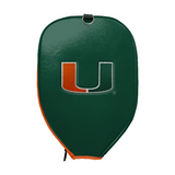 Rally Republic Paddle Cover - Miami Hurricanes Split U | PU Leather