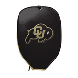Rally Republic Paddle Cover - Colorado Buffaloes Black CU Primary Mark | PU Leather