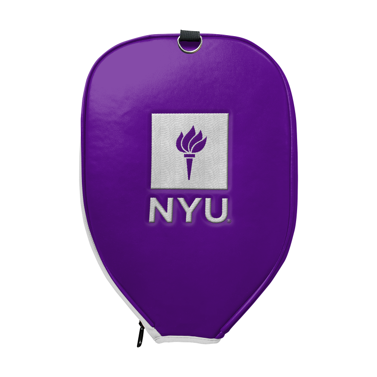 Rally Republic Paddle Cover - NYU Violets Institutional Flame | PU Leather