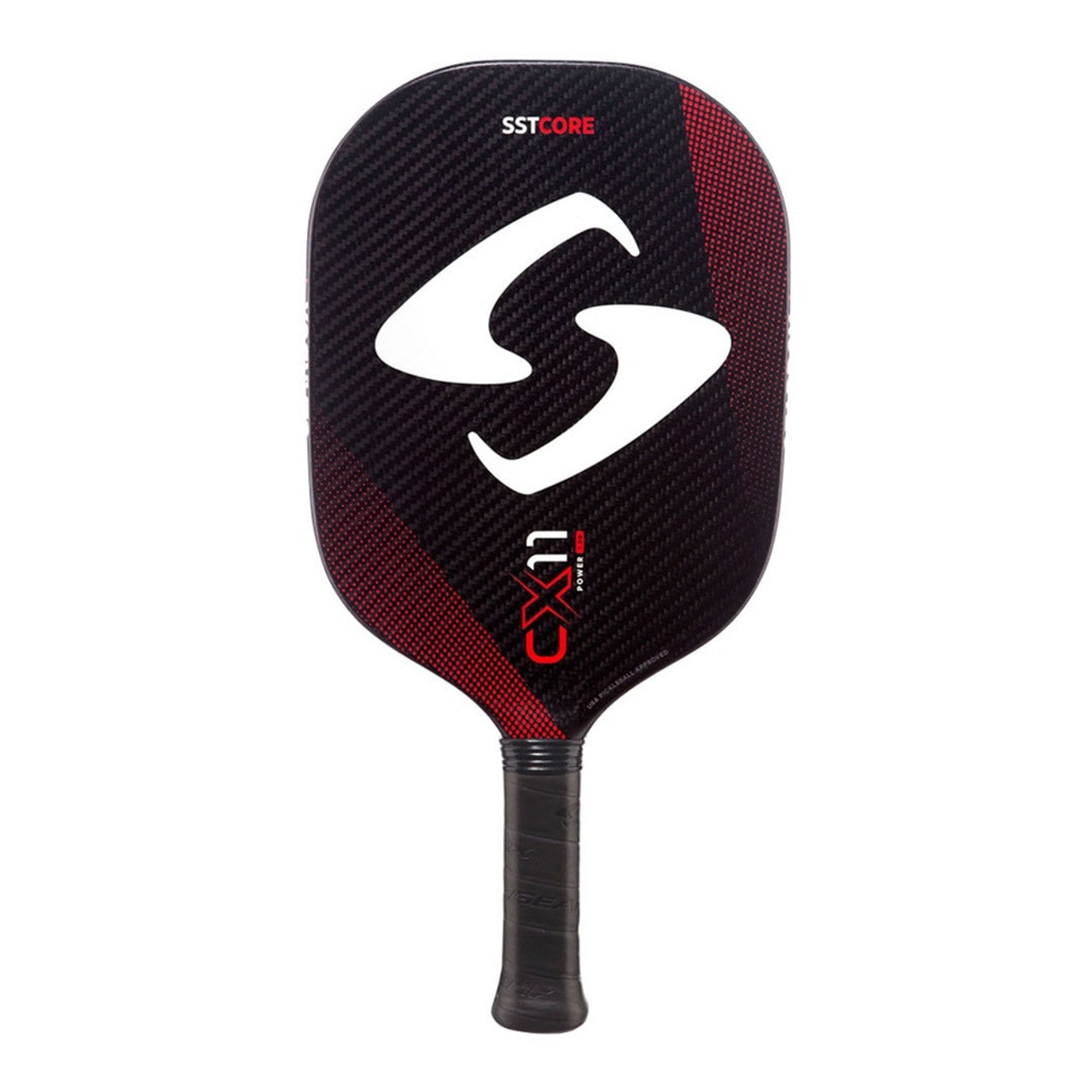 Gearbox Pickleball Paddle CX11 Quad Power - 7.8oz - Standard Grip - Red