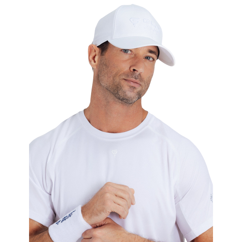 GLDN PNT G Laser Cut Hat | White