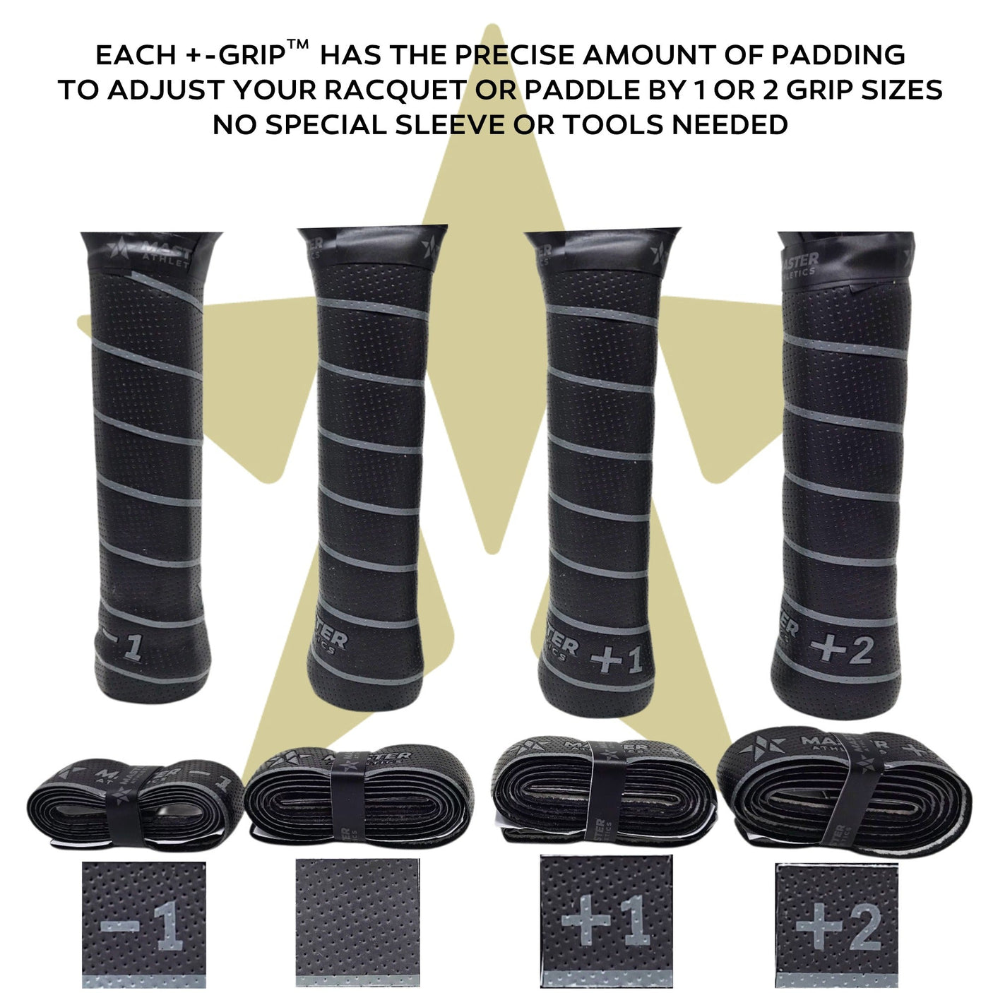 Master Athletics Size Adjusting Overgrip