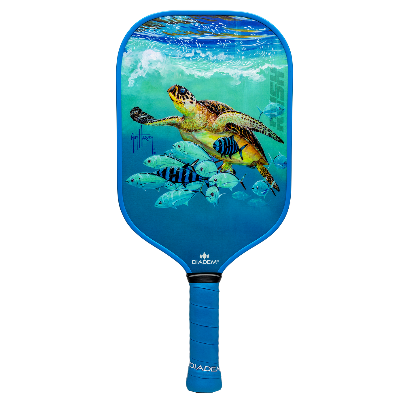 Pala de Pickleball Diadem - Palas de edición limitada de Guy Harvey