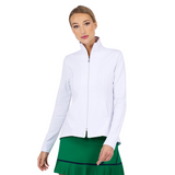 inPhorm NYC Harlow Knit Jacket - White