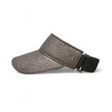 Fenix Sportier The Leather Visor - Pewter Shimmer & Gunmetal