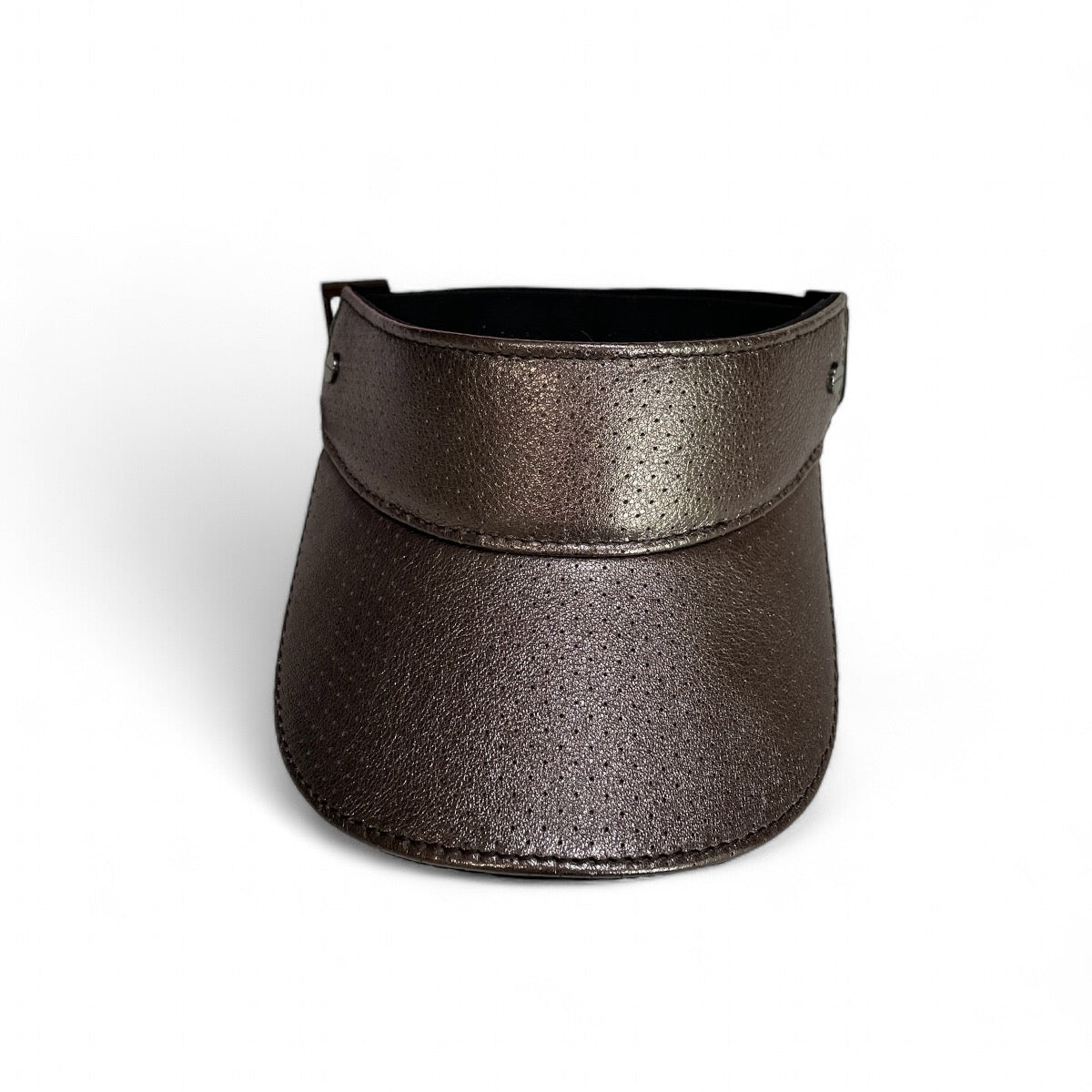 Fenix Sportier The Leather Visor - Pewter Shimmer & Gunmetal