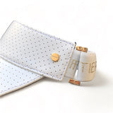 Fenix Sportier The Leather Visor - White & Gold