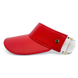 Fenix Sportier The Leather Visor - Red Soleil
