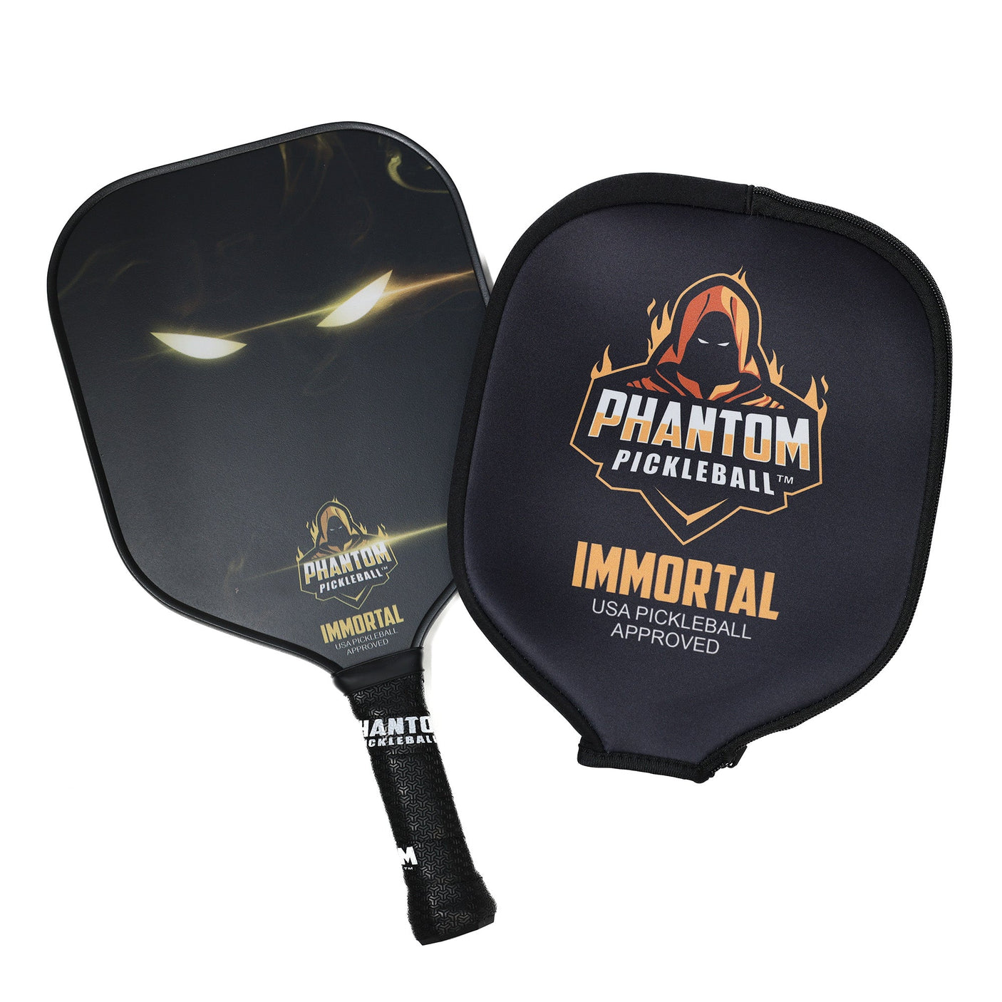 Phantom Pickleball Paddle Immortal 16mm & Cover