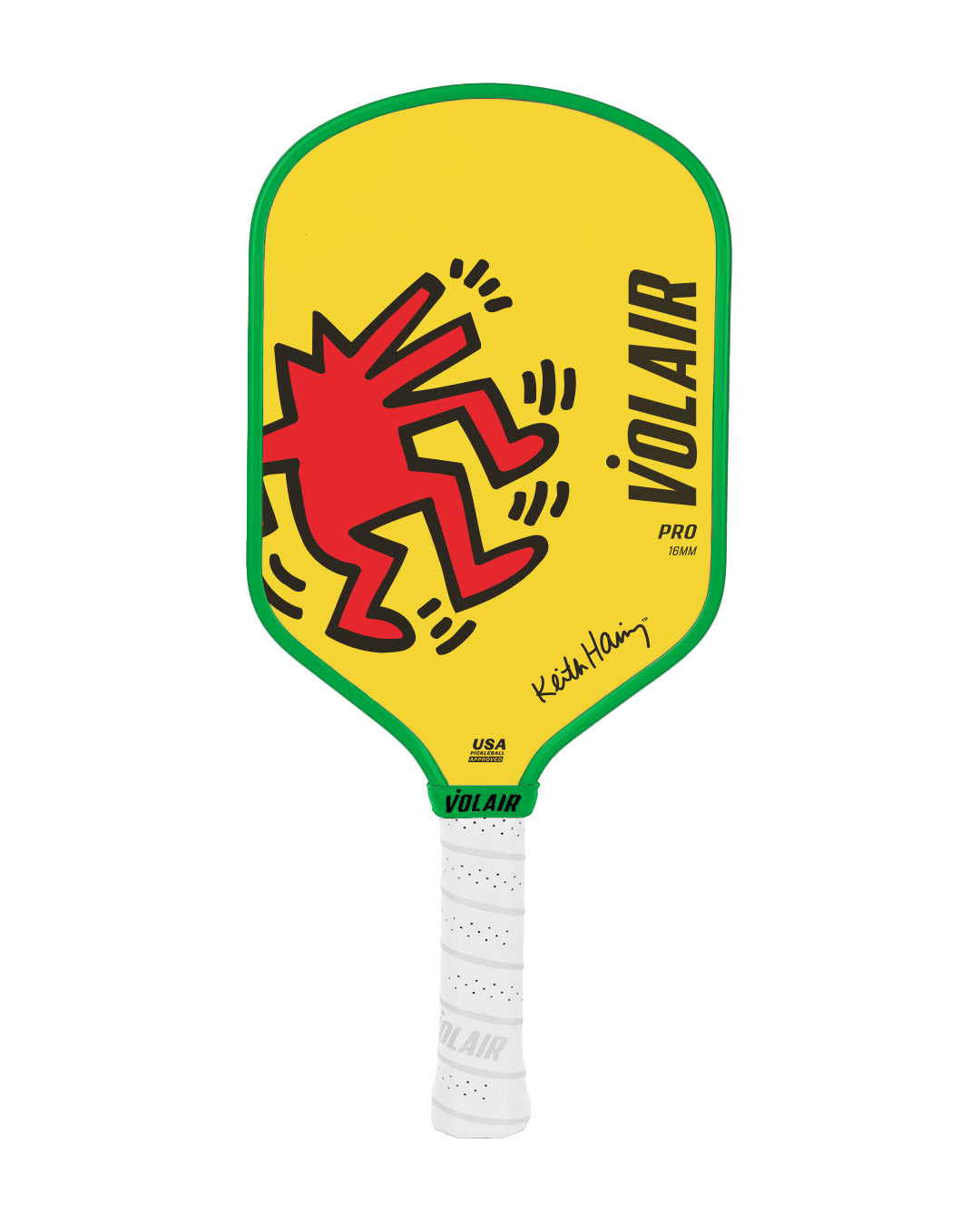 Volair Pickleball Pro 1 Pala de Pickleball 16mm: Keith Haring #3