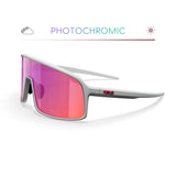 Reks White K-Shield Kontrast Photochromic Sunglasses