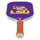 Rally Republic PIckleball Paddle - LSU Tigers Purple Gold LSU Mark