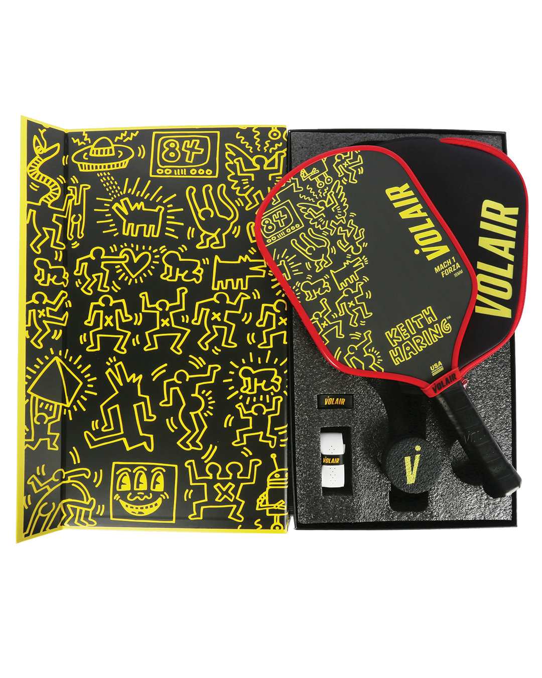 Volair Pickleball Mach 1 Forza 16mm: Keith Haring #2