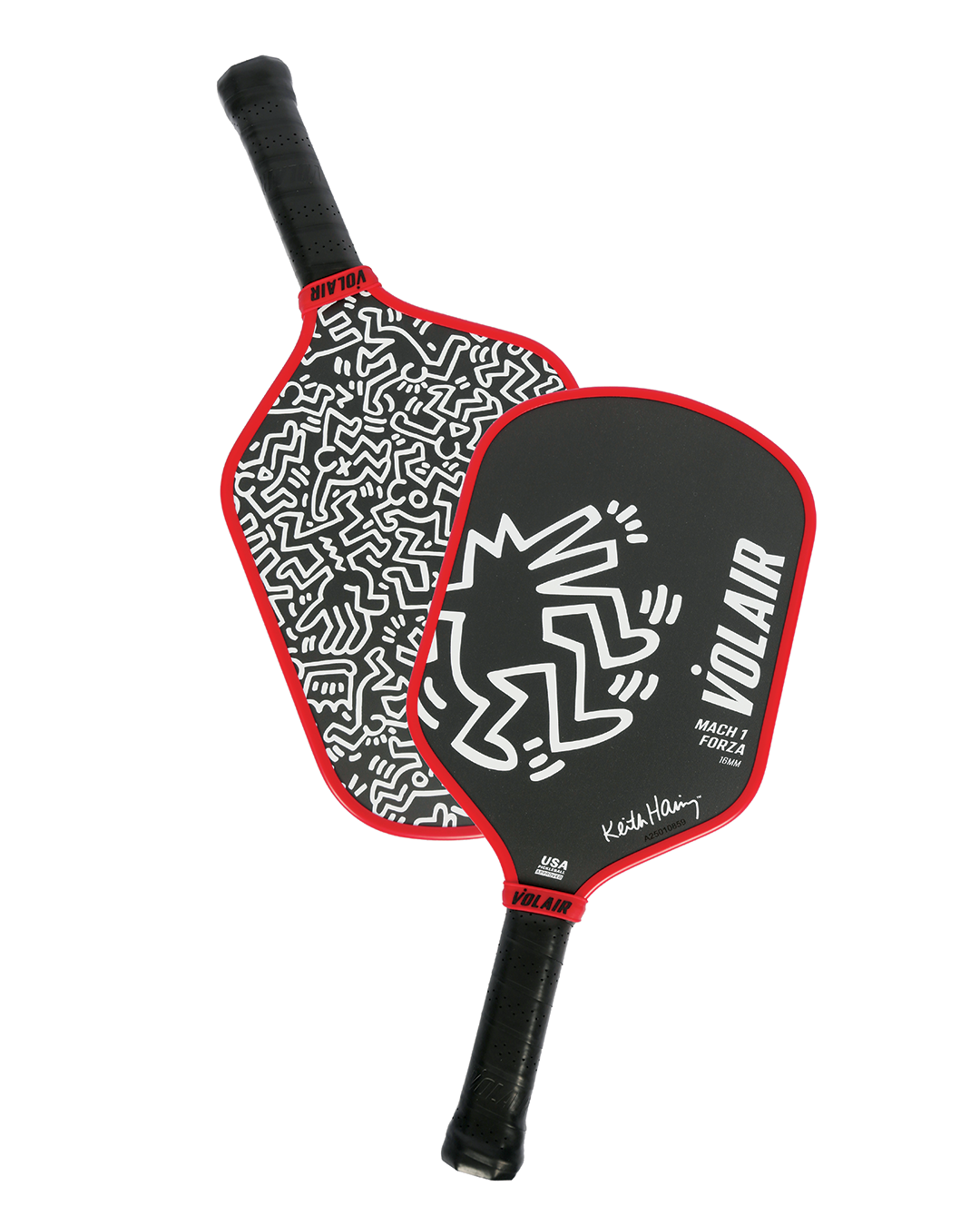 Volair Pickleball Mach 1 Forza 16mm: Keith Haring #3