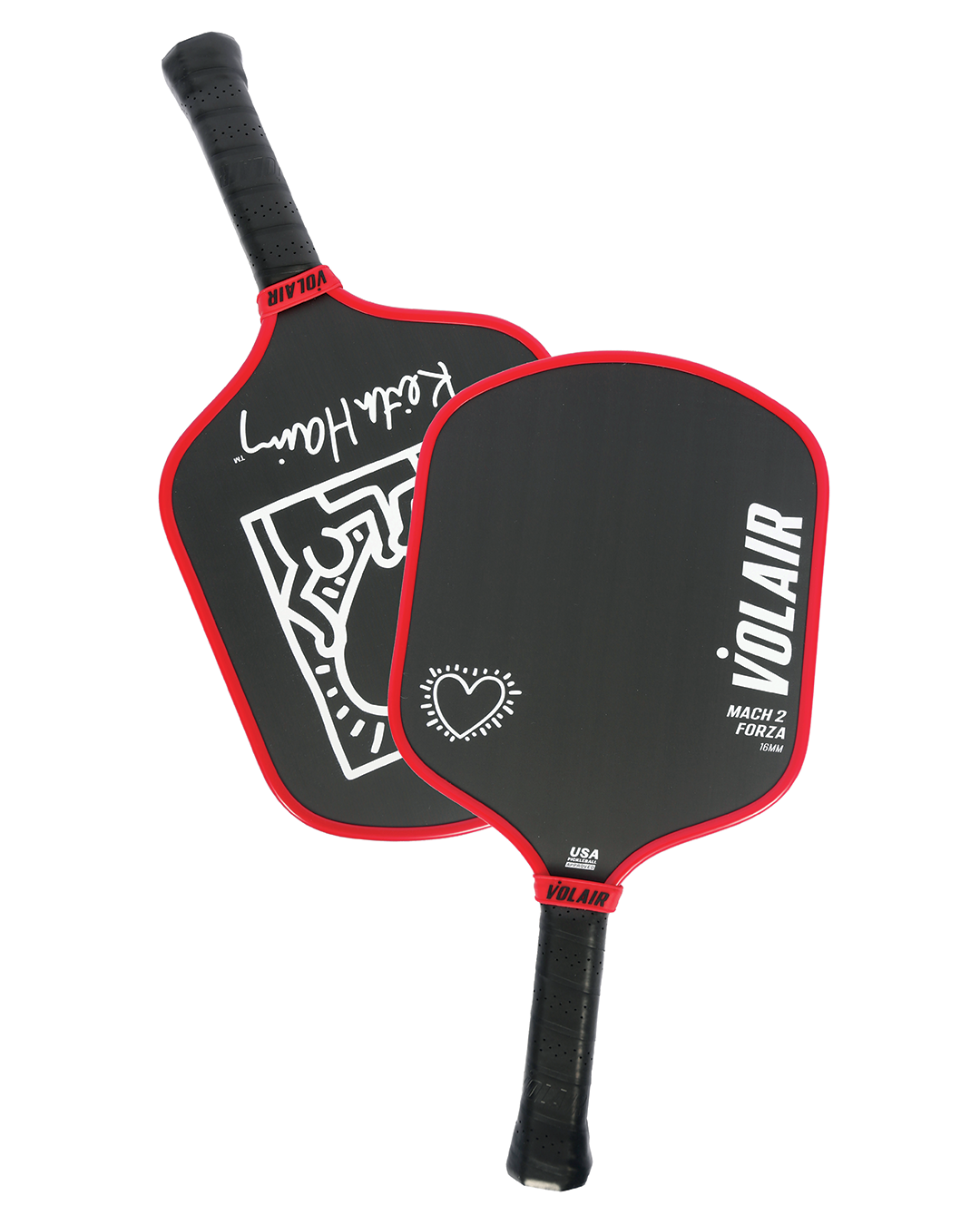 Volair Pickleball Mach 2 Forza 16mm: Keith Haring #1