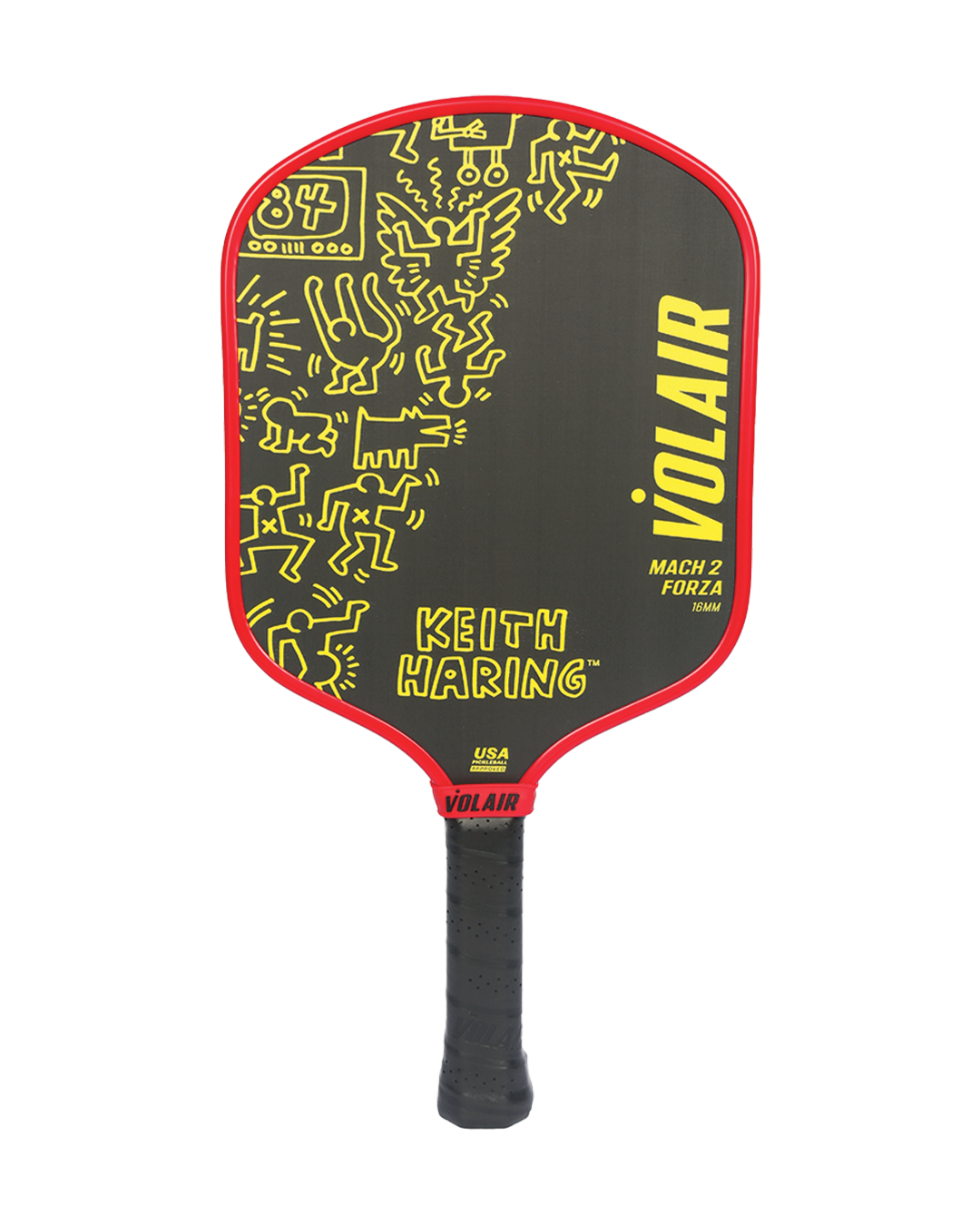 Volair Pickleball Mach 2 Forza 16mm: Keith Haring #2