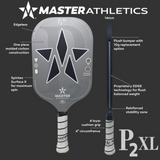 Master Athletics Pickleball Paddle P2XL Special Edition USA