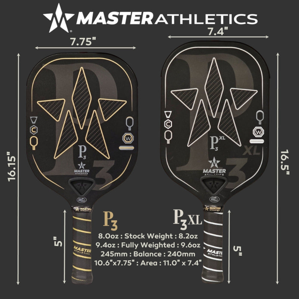 Master Athletics Pickleball Paddle P3 & Tuning Kit