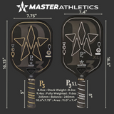 Master Athletics Pickleball Paddle P3 & Tuning Kit