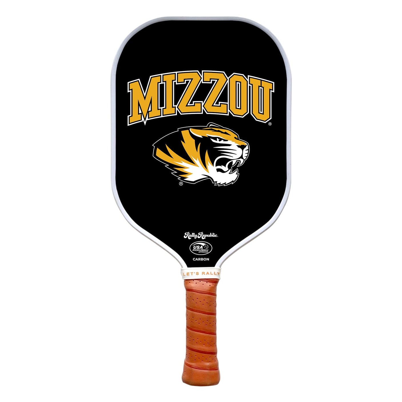 Rally Republic PIckleball Paddle - Missouri Tigers Golden Mizzou Tiger