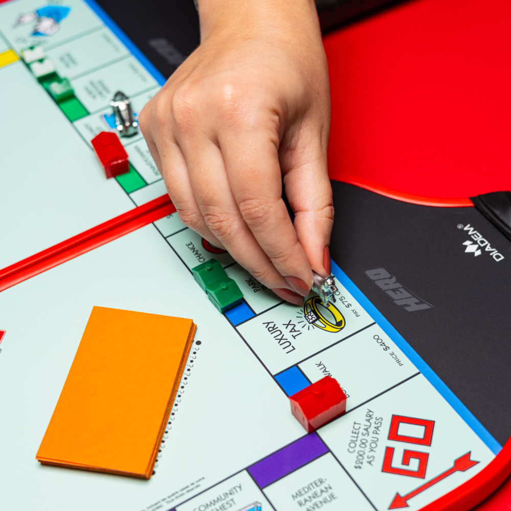 Diadem Pickleball Paddles Bundle | Monopoly Board Starter Kit