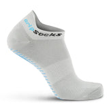Athletic Socks with Grips - Ankle Sock - Gray