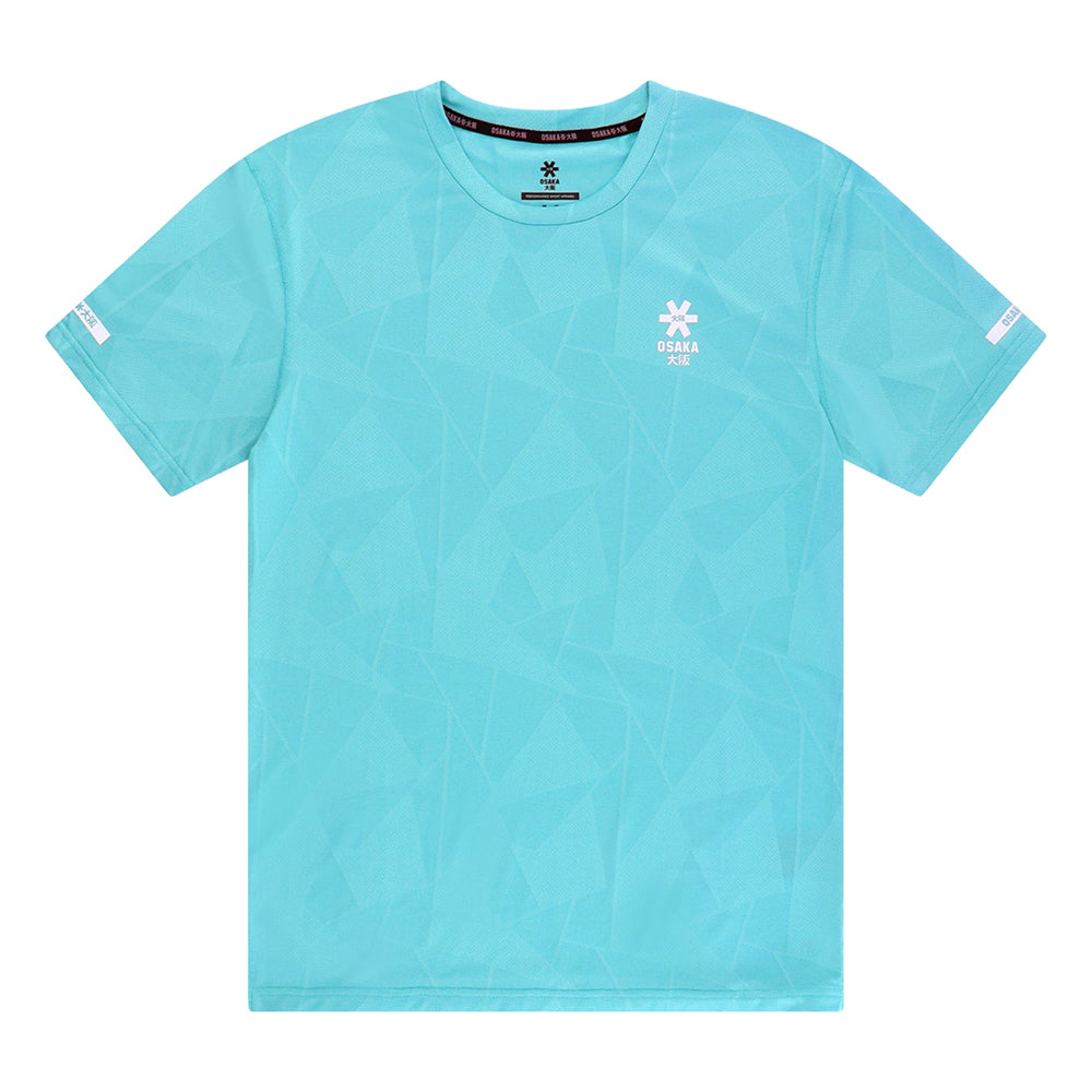 Osaka Men Training Tee Mesh | Aquatic Blue