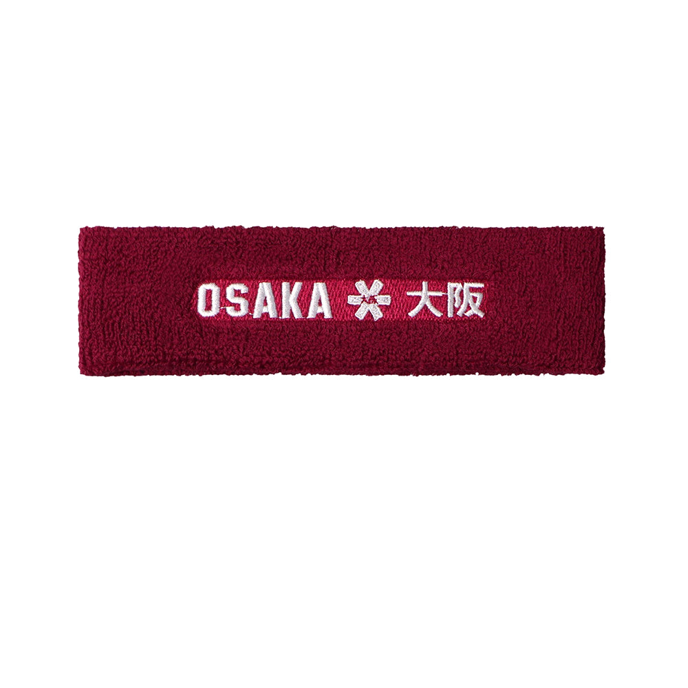 Osaka Sweatband | Cherry Lacquer