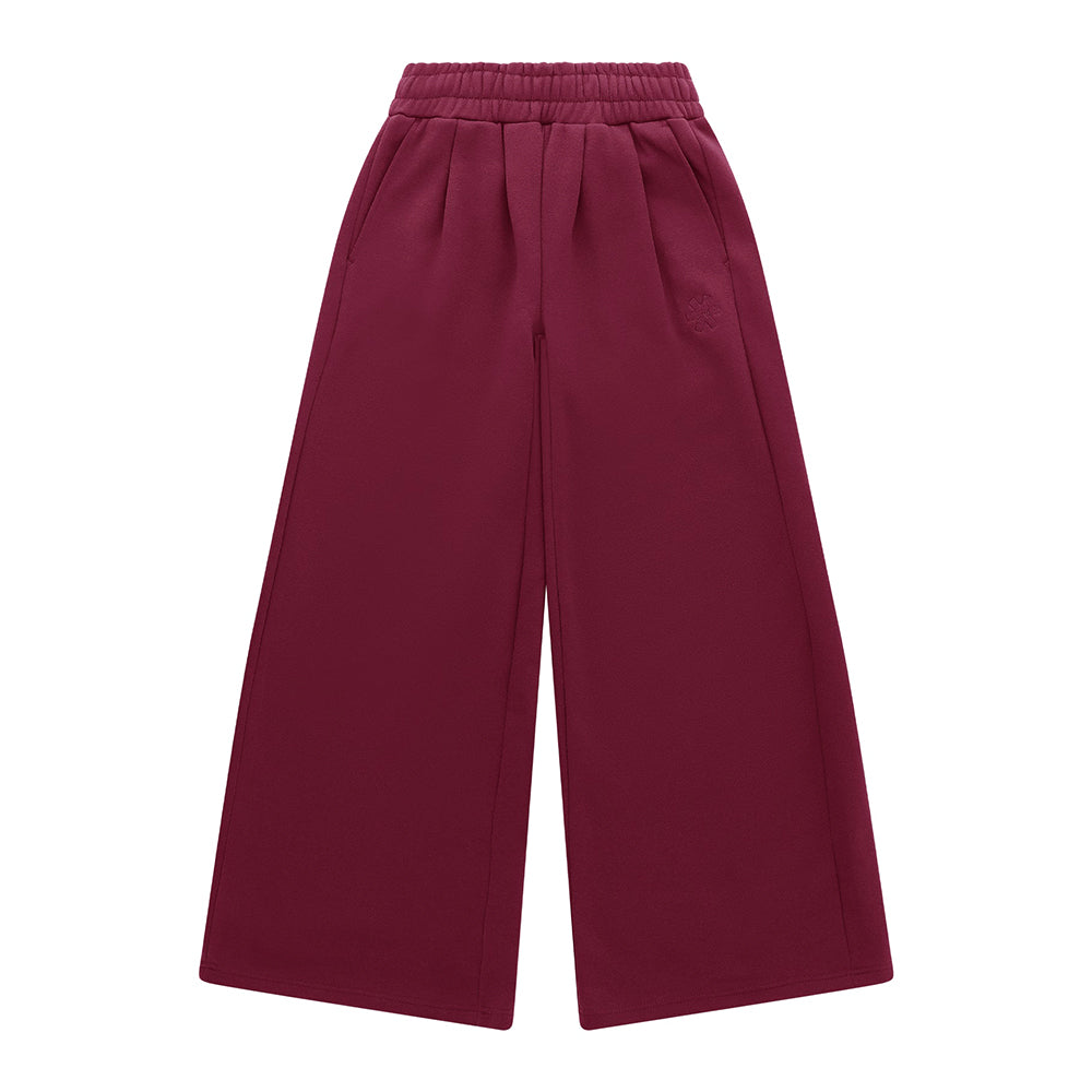 Osaka Women Sweatpants Wide Leg | Cherry Lacquer