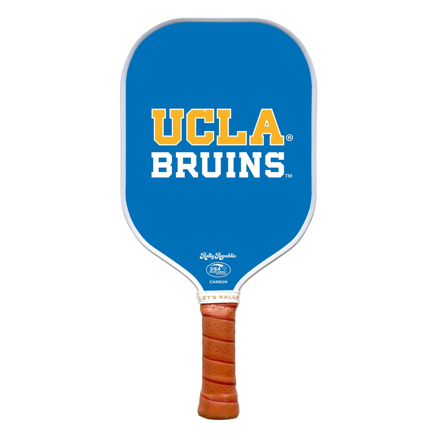 Rally Republic PIckleball Paddle - UCLA Bruins UCLA Blue Stacked Mark