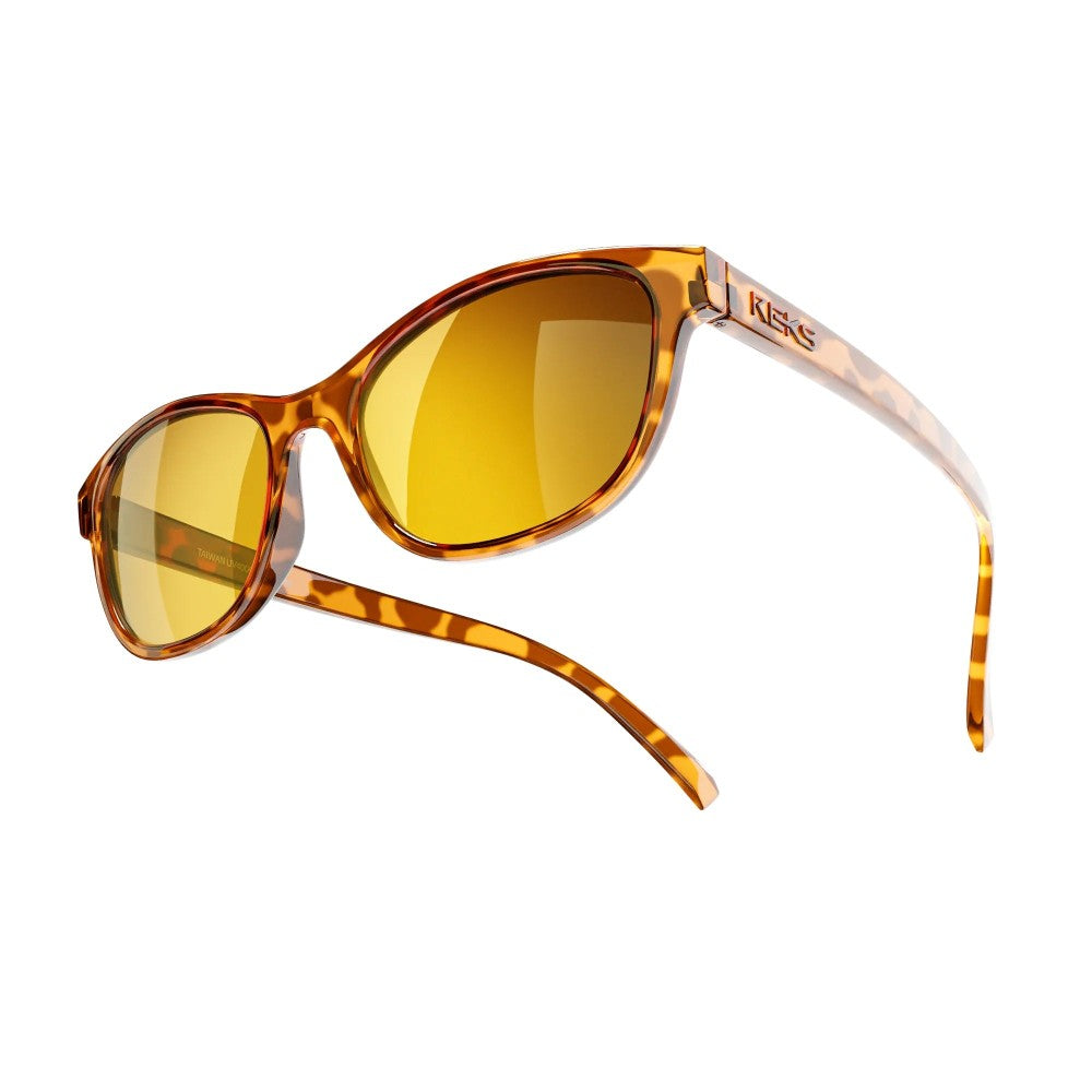 Reks Tortoise Oval Prescription Polarized Polycarbonate Sunglasses