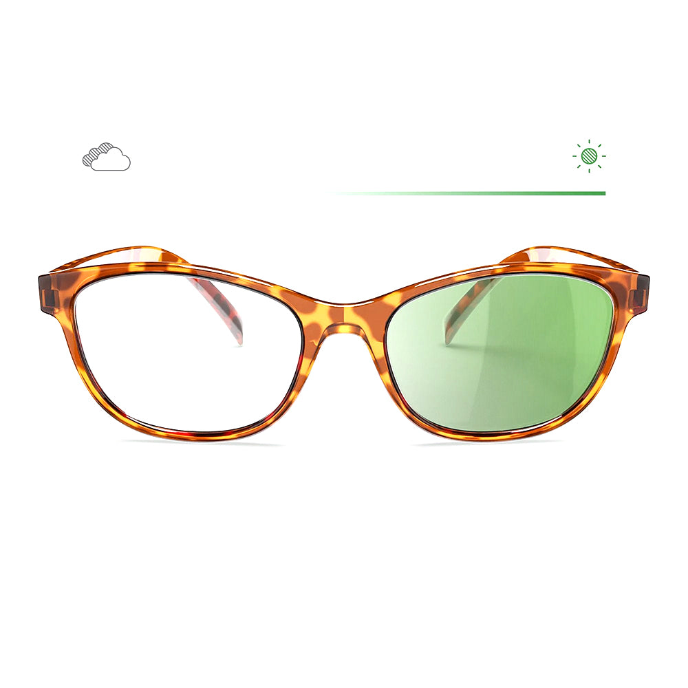 Reks Tortoise Oval Prescription Transitions® Colors