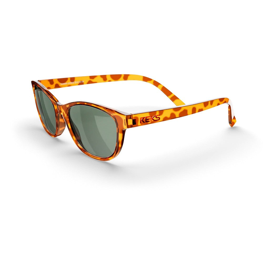 Reks Tortoise Oval Prescription Polarized Polycarbonate Sunglasses