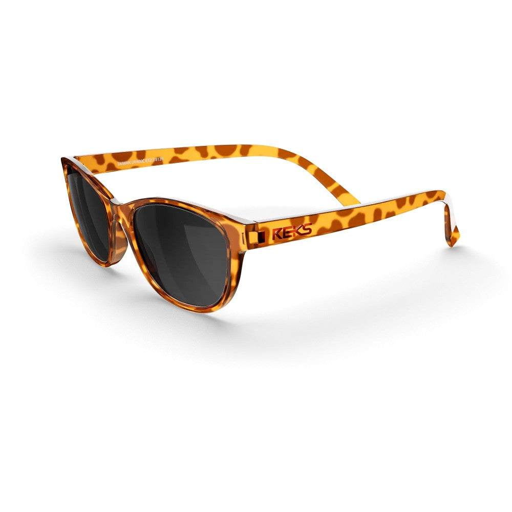 Reks Tortoise Oval Prescription Polarized Polycarbonate Sunglasses