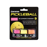 Gamma Sports Pickleball PB Supreme Overgrip - 3 Units