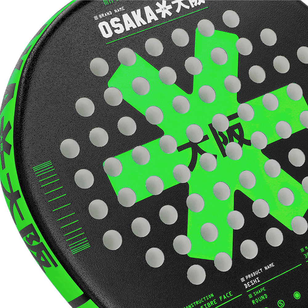 Osaka Padel Racket Deshi Control | Iconic Black