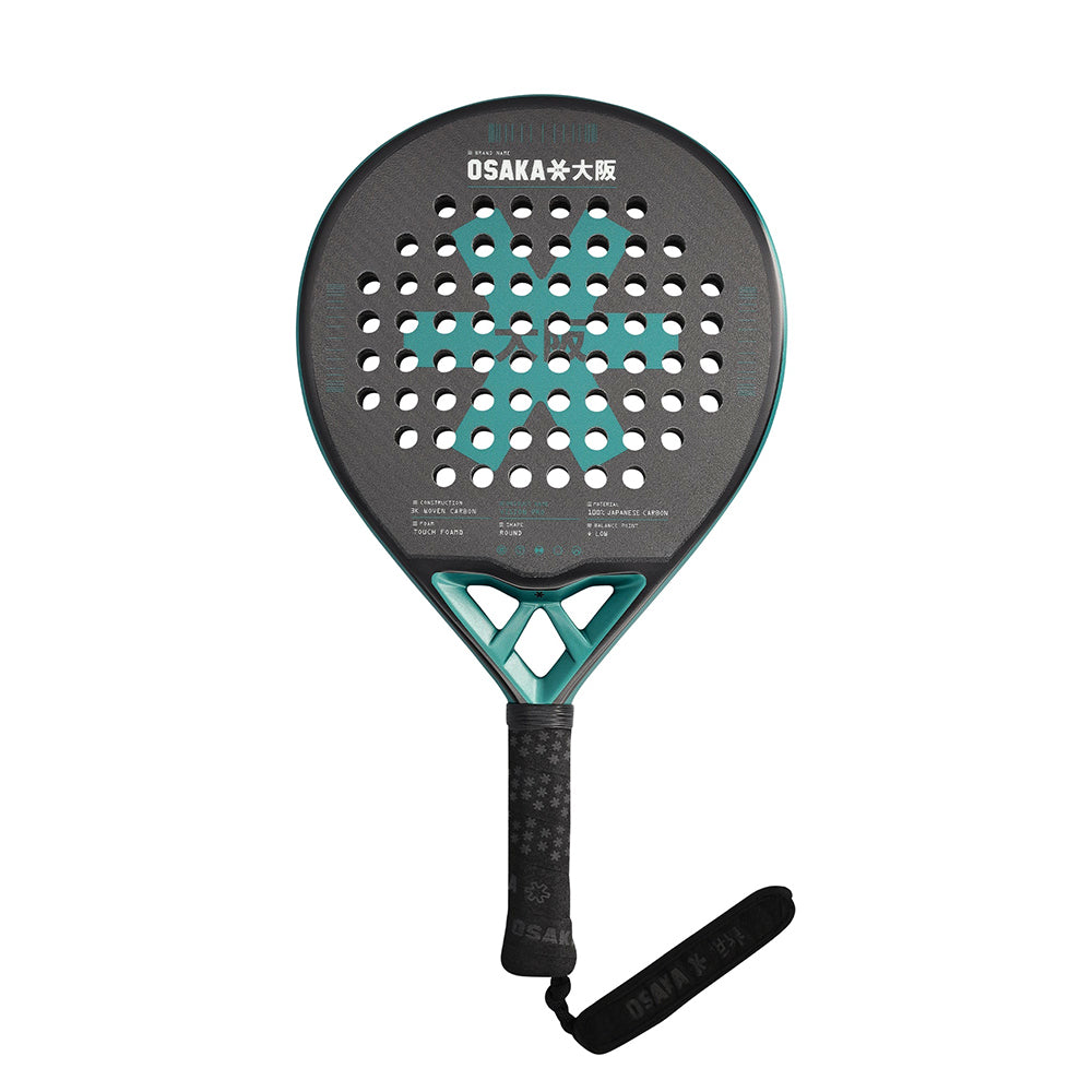 Osaka Padel Racket Vision Pro Control 26 | Transformative Teal