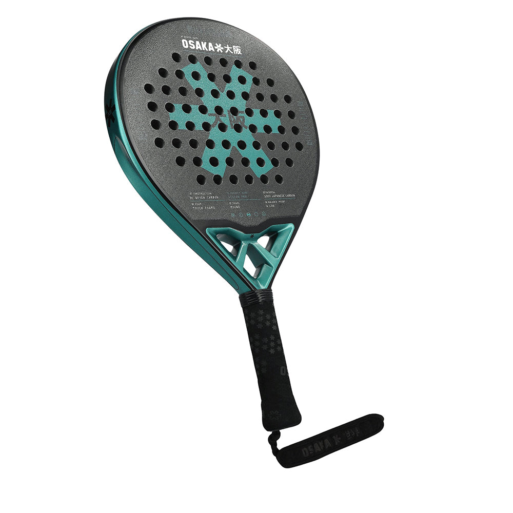 Osaka Padel Racket Vision Pro Control 26 | Transformative Teal